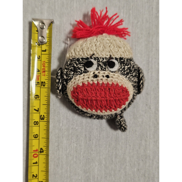 Lantern Moon- Crochet Designed Animals Tape Measure Monkey - Fabric Tape Measure - Picture 11 of 12